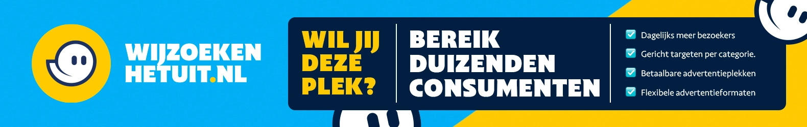 Advertentieruimte beschikbaar voor duizenden consumenten.