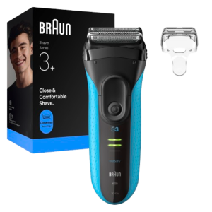 Braun Series 3+ 3040S Blauw