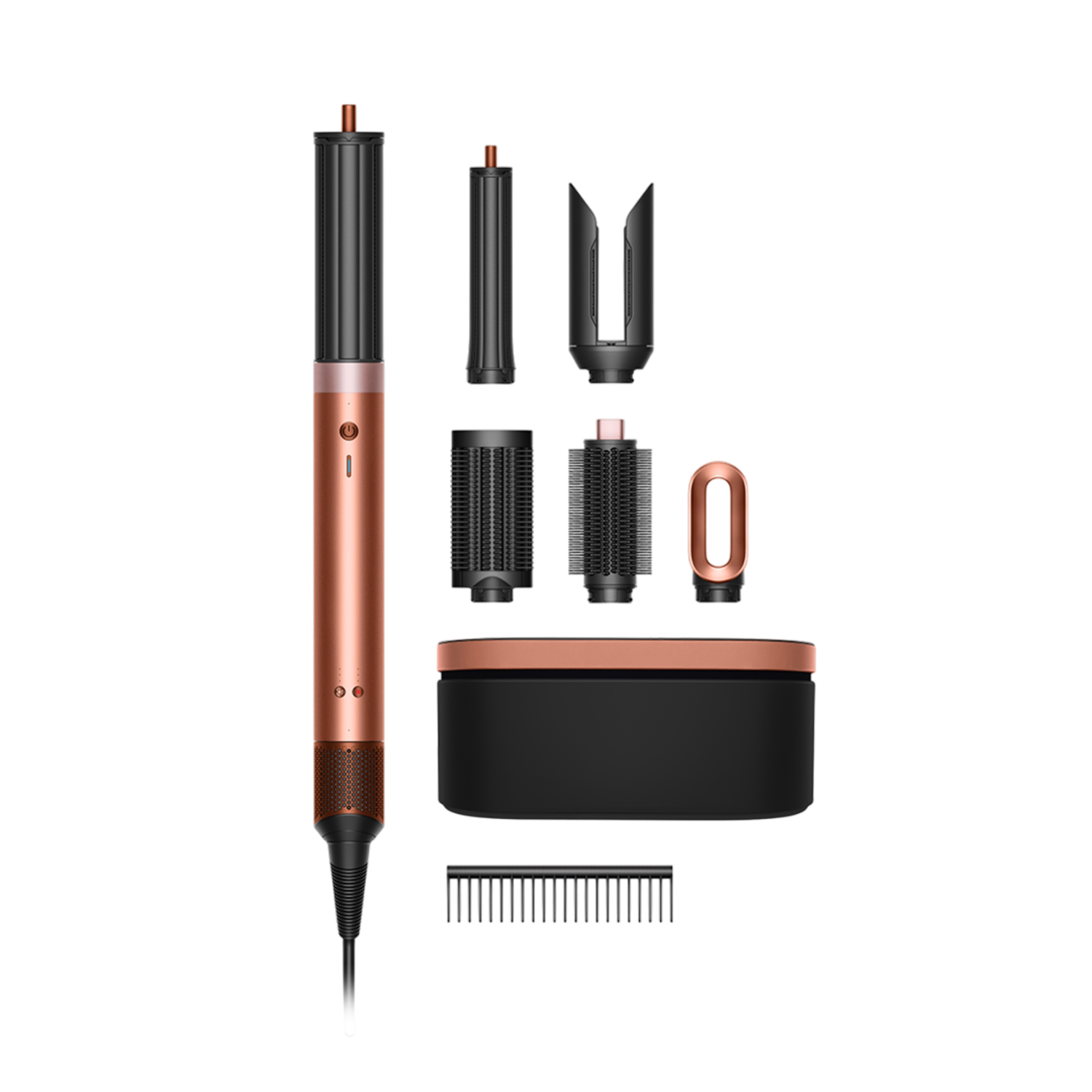 Dyson Airwrap Co-anda 2x Straight + Wavy Limited Edition Amber Silk