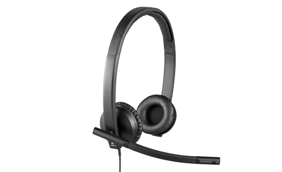 Logitech H570e Stereo USB-A Office Headset