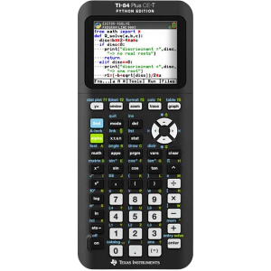 Texas Instruments TI-84 CE-T + Python app