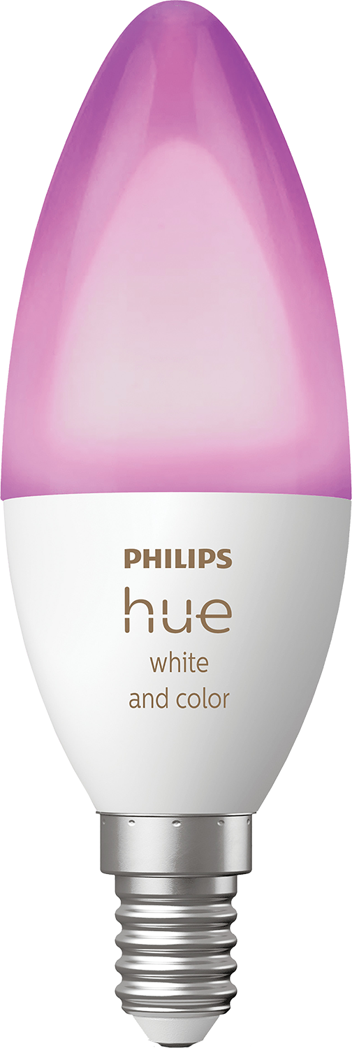 Philips Hue Kaarslamp White and Color E14 Losse lamp