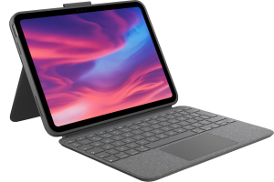 Logitech Combo Touch Apple iPad (2025/2022) Toetsenbord Hoes QWERTY
