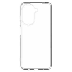 JUST IN CASE Zero Soft TPU Case GRS Recycled Telefoonhoesje voor Xiaomi Redmi A5 Transparant