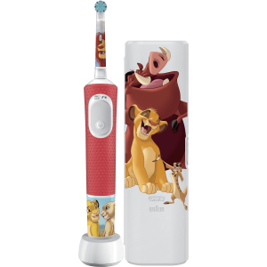 Oral-b Tandenborstel Kids 3+ Lion King Elektrische Tandenborstel Rood