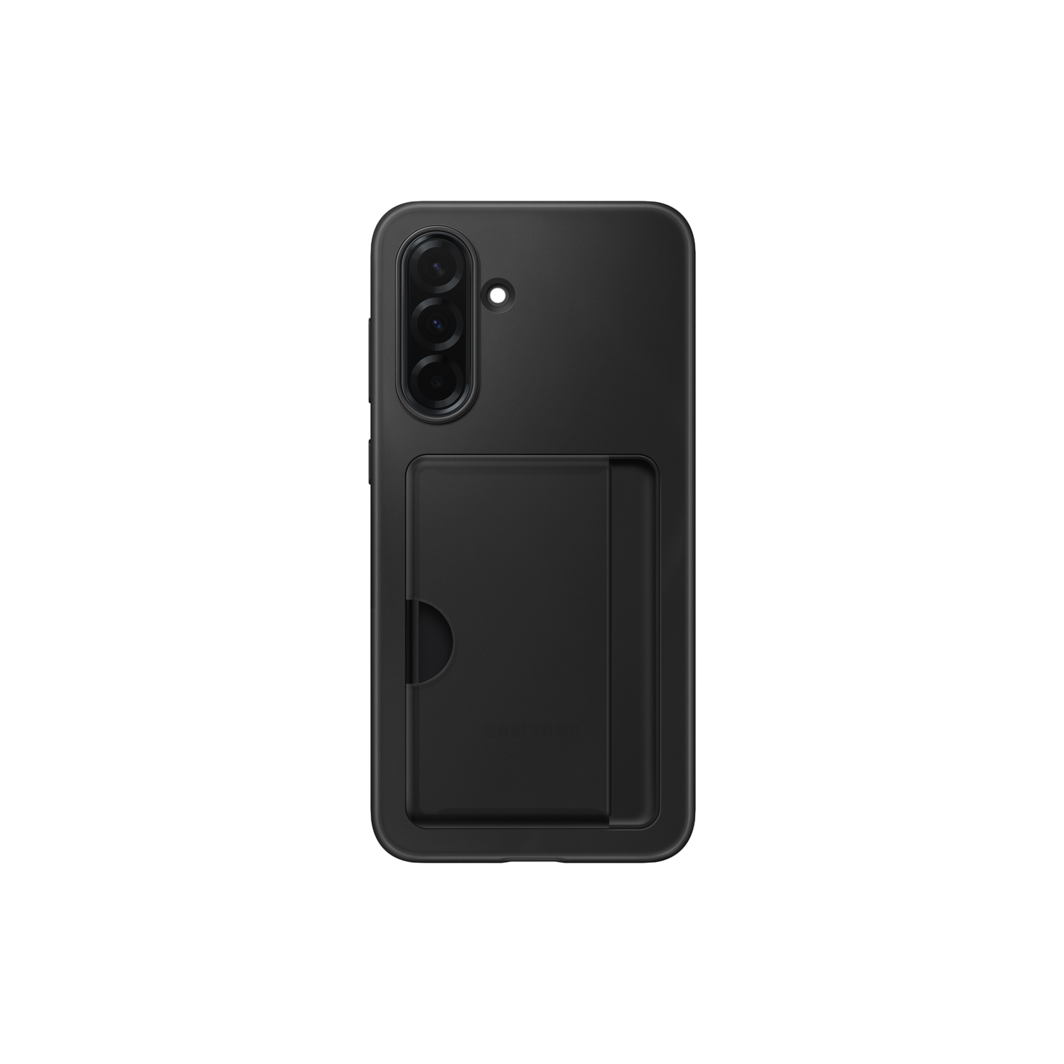 SAMSUNG A36 Card Slot Telefoonhoesje voor Samsung A36 Zwart