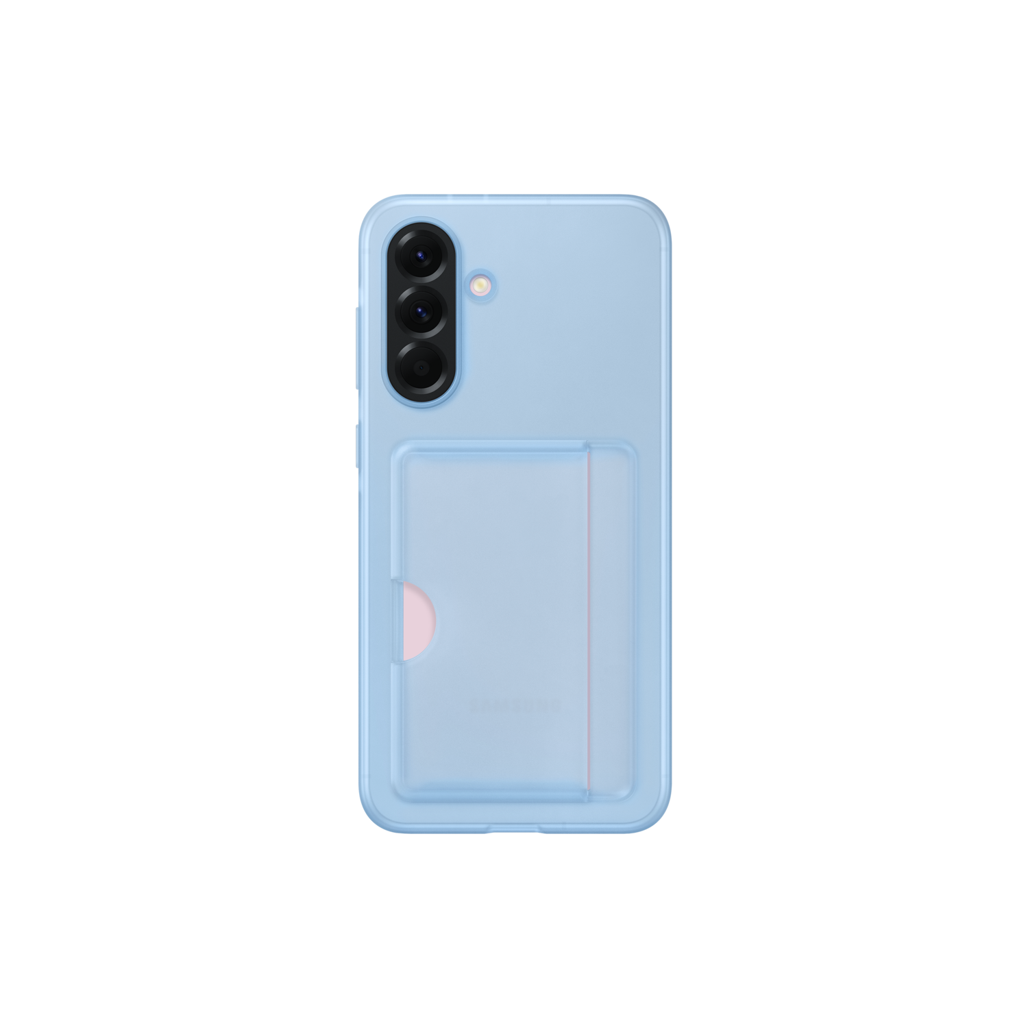 SAMSUNG A56 Card Slot Telefoonhoesje voor Samsung A56 Blauw