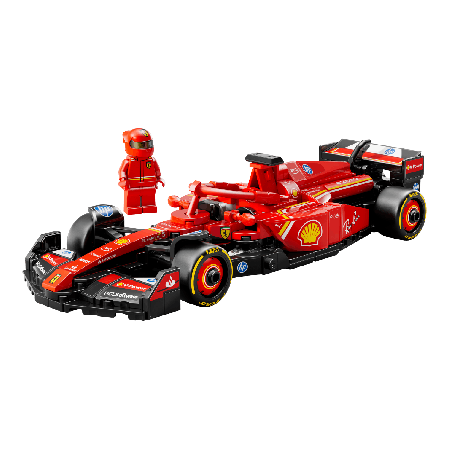 Lego Speed Champions 77242 Ferrari Sf-24 F1 Racewagen Bouwstenen